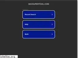 Sites similar to seosupertool.com