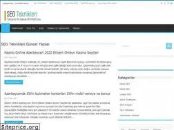 Sites similar to seoteknikleri.com