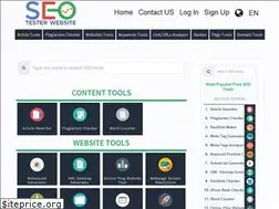 Sites similar to seotesterwebsite.com