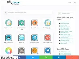 Sites similar to seotoolcheckers.com