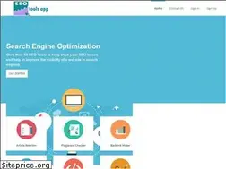 Sites similar to seotoolsapp.com