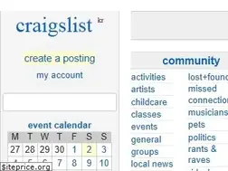 Sites similar to seoul.craigslist.co.kr