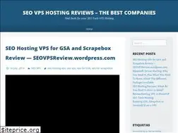 Sites similar to seovpsreview.wordpress.com