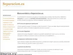 Sites similar to separacion.es
