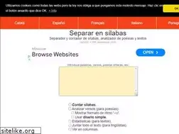 Sites similar to separarensilabas.com