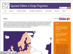 Sites similar to separated-children-europe-programme.org