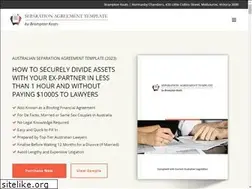 Sites similar to separationagreementtemplate.com.au