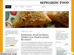 Sites similar to sephardicfood.com