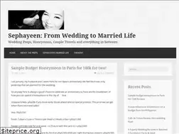 Sites similar to sephayeenwedding.wordpress.com