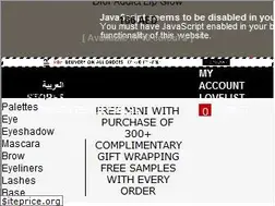 Sites similar to sephora.ae