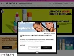 Sites similar to sephora.dk