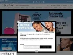 Sites similar to sephora.es