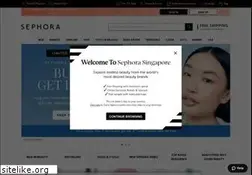 Sites similar to sephora.sg