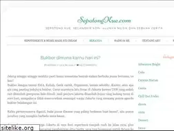 Sites similar to sepotongkue.com