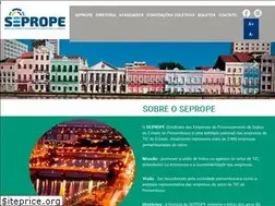Sites similar to seprope.org.br