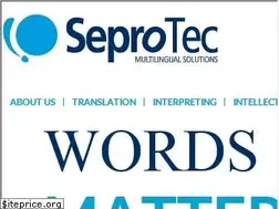 Sites similar to seprotec.com