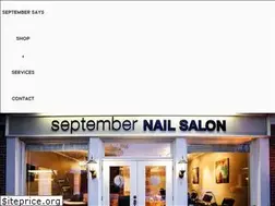 Sites similar to septembernailsalon.com