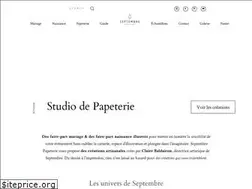 Sites similar to septembre-papeterie.com