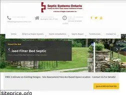 Sites similar to septicsystemsontario.com