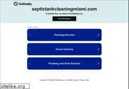 Sites similar to septictankcleaningmiami.com