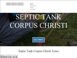 Sites similar to septictankcorpuschristi.com