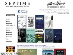 Sites similar to septime-verlag.at