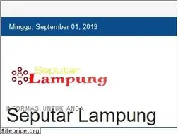 Sites similar to seputarlampung.com