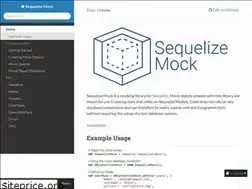 Sites similar to sequelize-mock.readthedocs.io