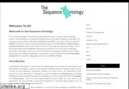 Sites similar to sequenceontology.org