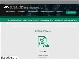 Sites similar to sequentiabiotech.com