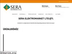 Sites similar to seraelektromarket.com.tr