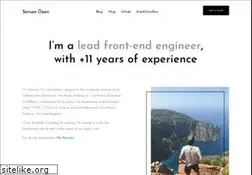 Sites similar to sercanozen.com