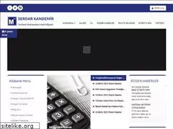 Sites similar to serdarkandemir.com