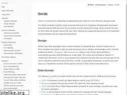 Sites similar to serde.rs