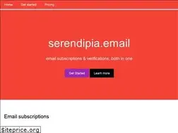 Sites similar to serendipia.email