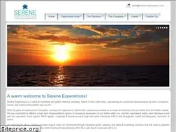 Sites similar to serene-experiences.com