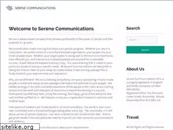 Sites similar to serenecommunications.com