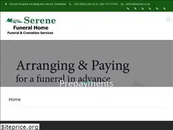 Sites similar to serenefunerals.co.zw