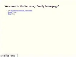 Sites similar to serenevy.net