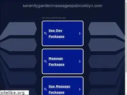 Sites similar to serenitygardenmassagespabrooklyn.com