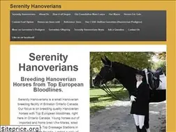 Sites similar to serenityhanoverians.ca