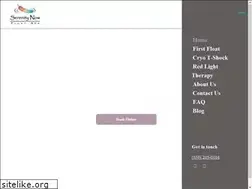 Sites similar to serenitynowfloatspa.com
