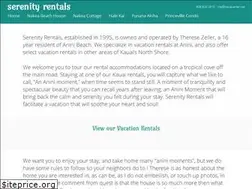 Sites similar to serenityrentalskauai.com