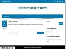 Sites similar to serenitystreetnews.com