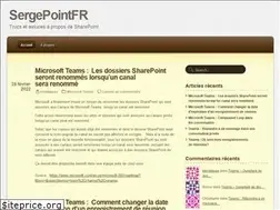 Sites similar to sergepointfr.wordpress.com