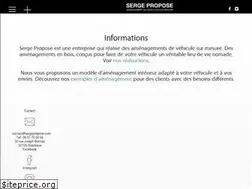 Sites similar to sergepropose.com