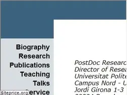 Sites similar to sergiabadal.com