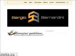 Sites similar to sergiobernardini.it