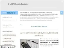 Sites similar to sergiocarbone.com.ar