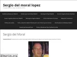 Sites similar to sergiodelmoral.es